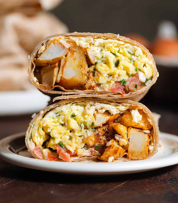 Breakfast Burrito Bacon Breakfast Burrito - Image 1