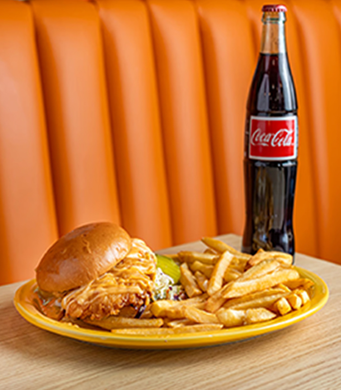 Loco Burger with Fries and Drink Loco Burger with Fries and Drink - Image 1