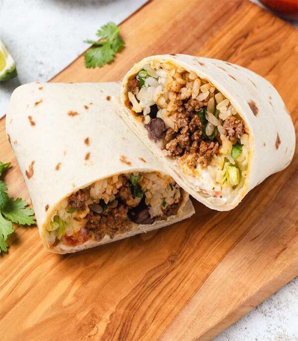 Meat Only Burrito